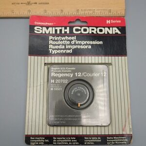 Smith Corona Printwheel Regency 12 H59501 Single Pack New Sealed